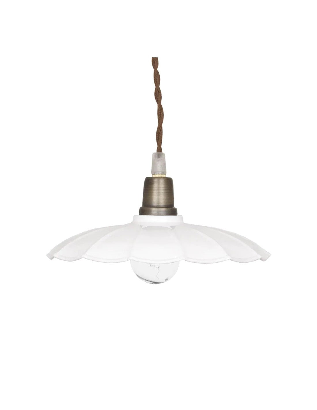 Lámpara Gustav blanco