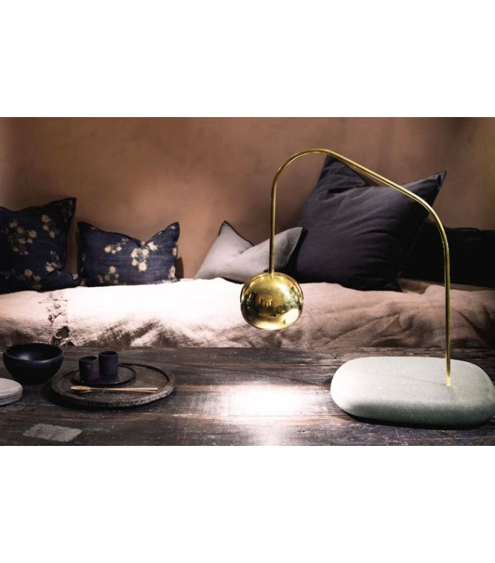 Cojín Vice Versa tela Formentera Charbon