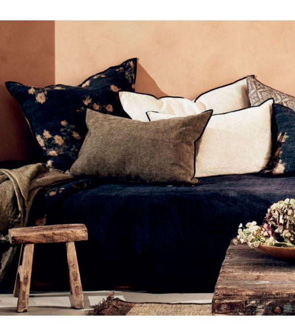 Cojín Vice Versa tela Royal Velvet Canard