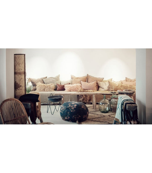 Cojín Vice Versa tela Royal Velvet Blush