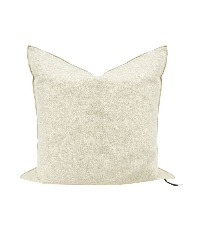 Cojín Vice Versa tela Chenilla Vintage Gris Cemento