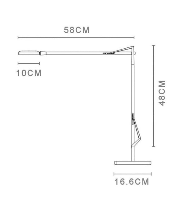 LAMPARA KELVIN LED ANTRACITA