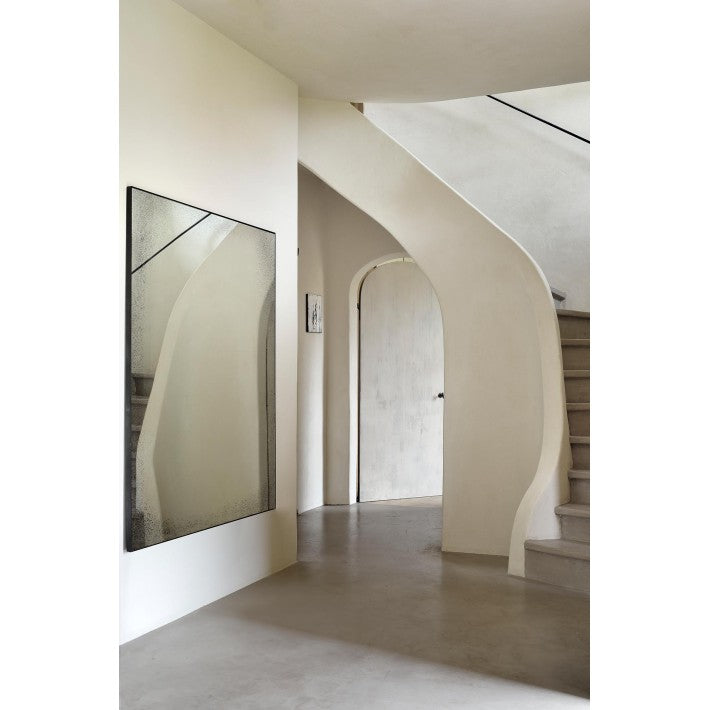 Espejo de pared transparente rectangular