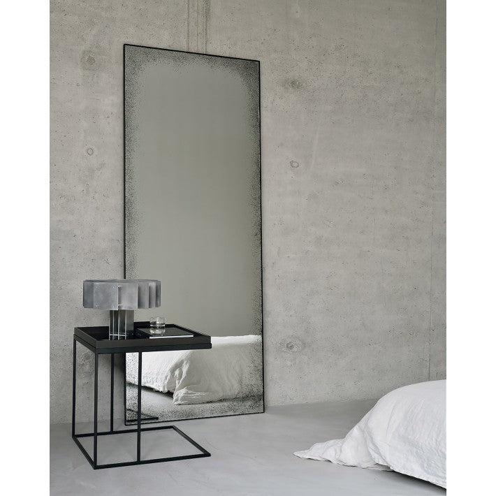 Espejo de piso transparente