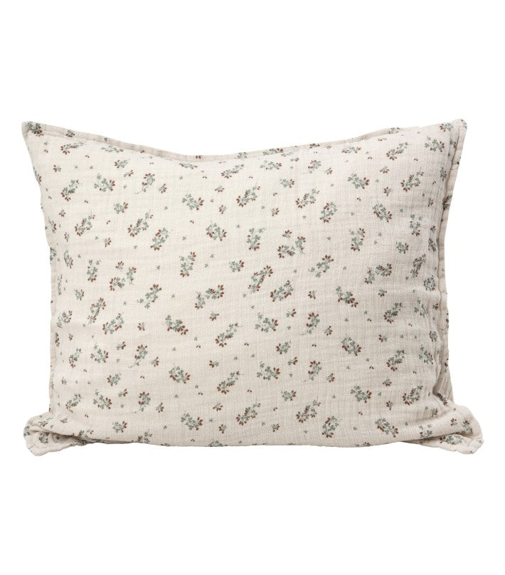 Bluebell Muslin Pillowcase