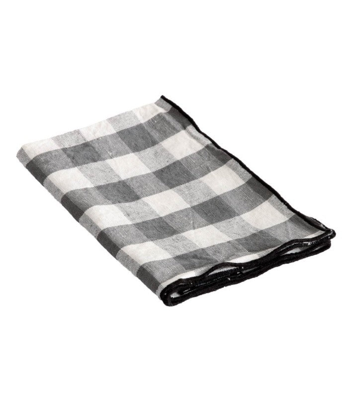 Paño de cocina Bourdon Mimi Vichy Ardoise