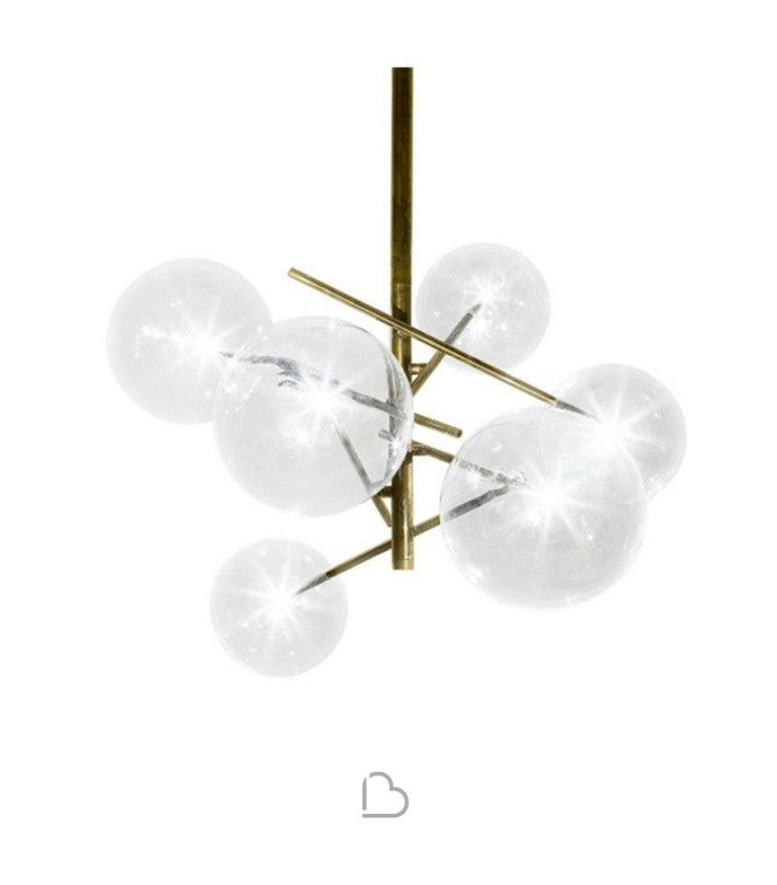 Lámpara Bolle 6 esferas