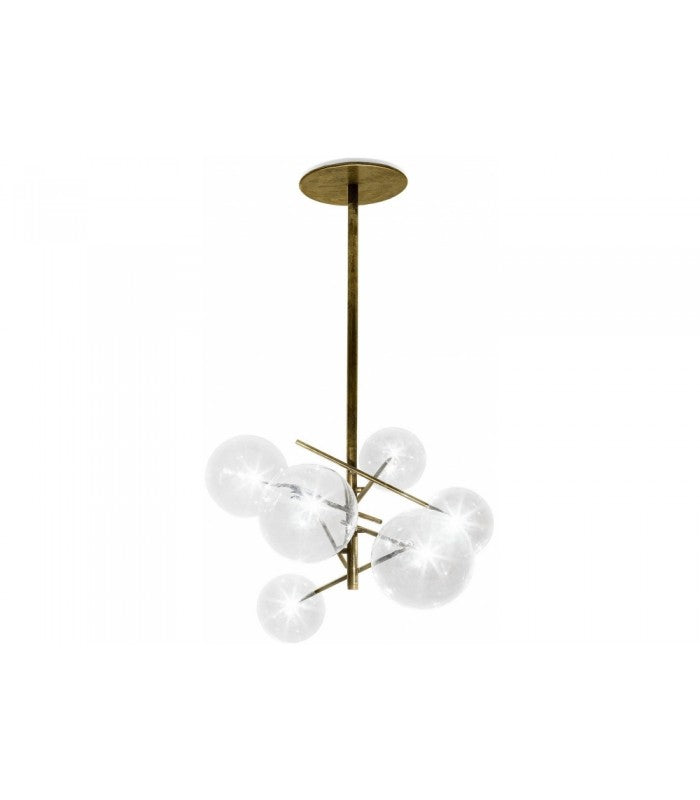 Lámpara Bolle 6 esferas