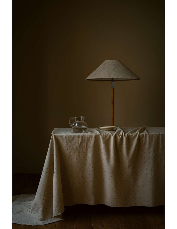 Lámpara Cónica Beige Oslo