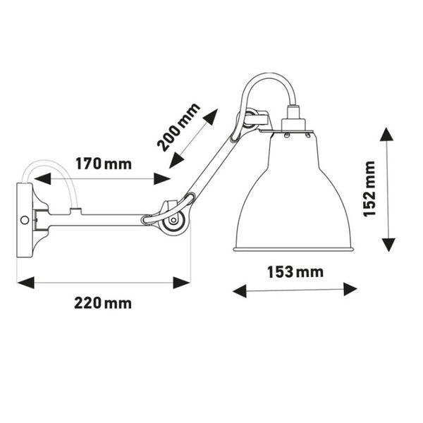 Lámpara Gras Nº 204