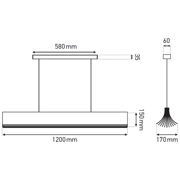 Lámpara Respiro 1200