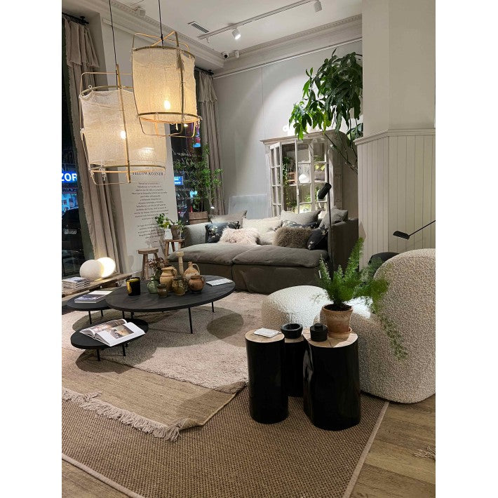 Lámpara Z2 Blonde Sisal Net Grey