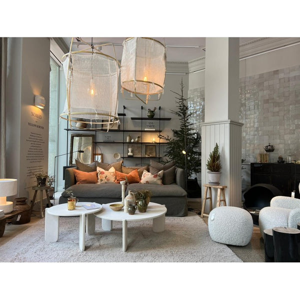 Lámpara Z2 Blonde Sisal Net Grey