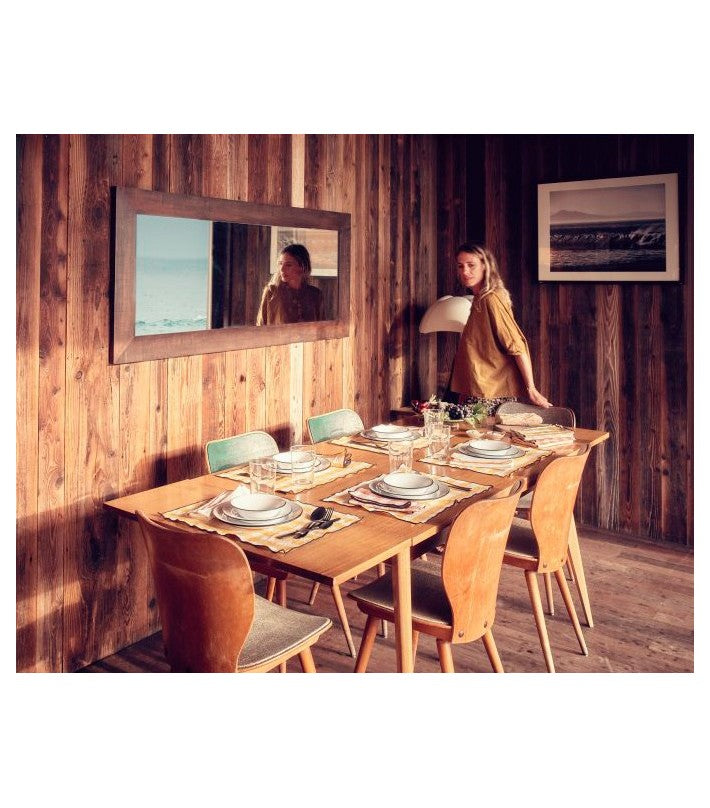 Mantel Bourdon Mimi Vichy Ocre