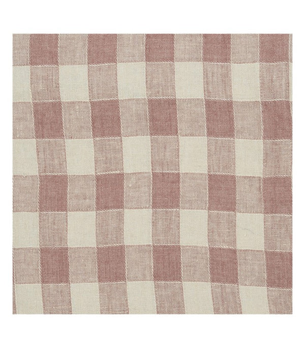 Mantel Bourdon Vintage Vichy - Bois de rose