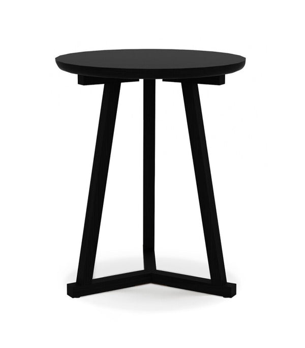 Mesa Auxiliar Tripod Roble Negro