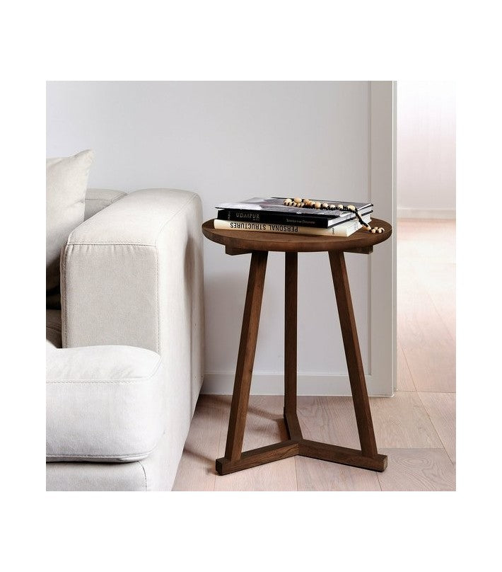 Mesa Auxiliar Tripod Teca