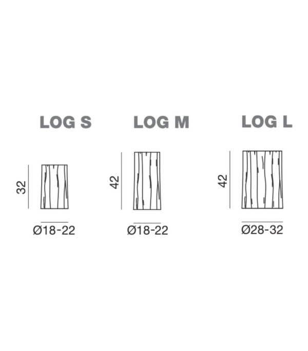 Mesita Auxiliar Log - M