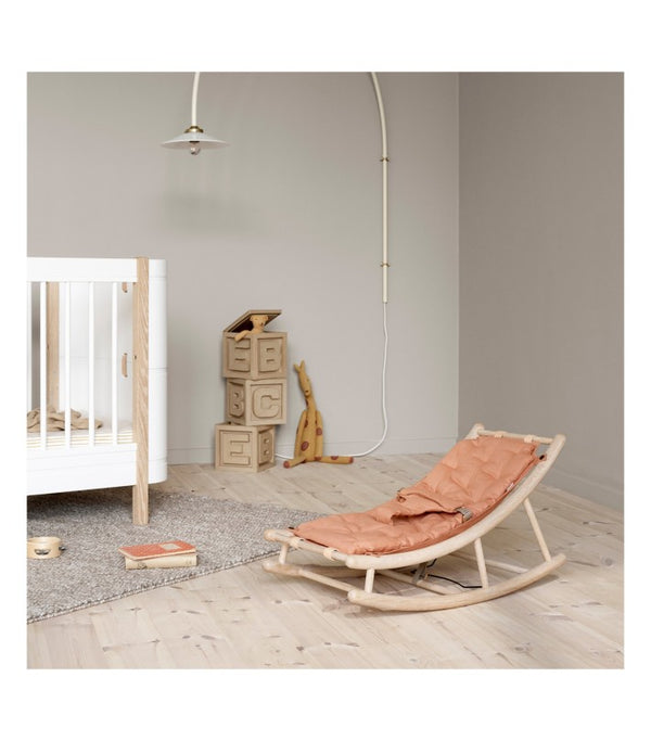 Oak Baby Rocker Caramelo