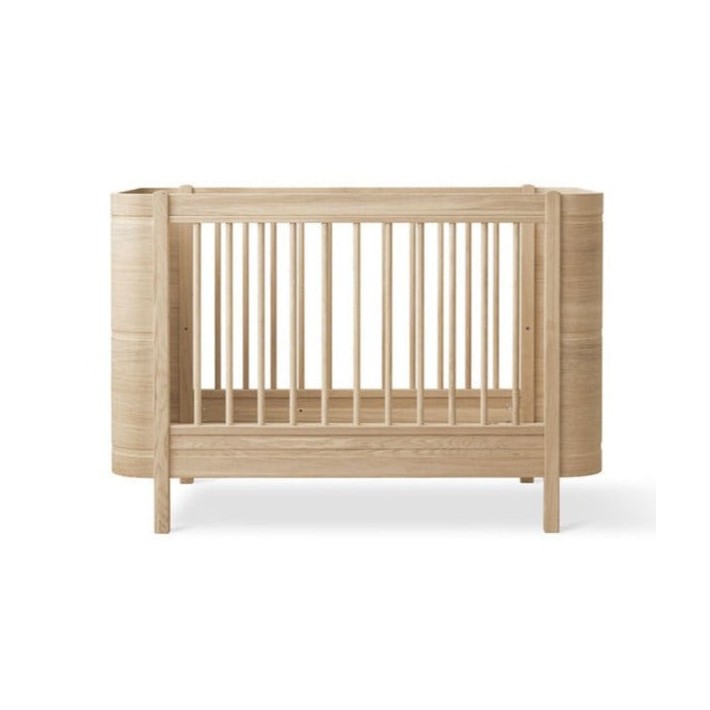 Cuna convertible en cama Wood Mini Roble Natural