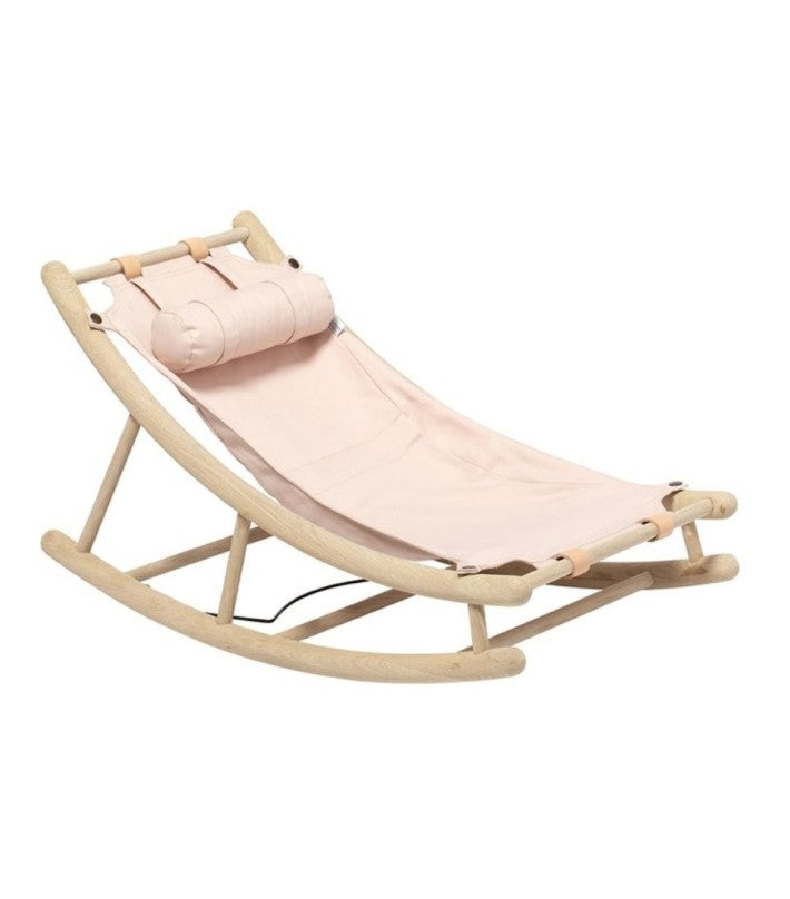 Oak Baby Rocker Rosa