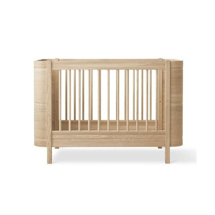 Cuna Wood Mini Roble Natural sin Junior Kit