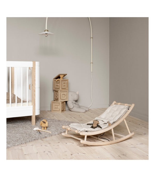 Oak Baby & Toddler Rocker Natural