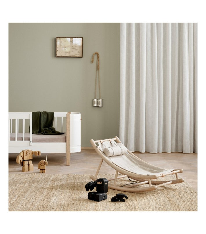 Oak Baby & Toddler Rocker Natural