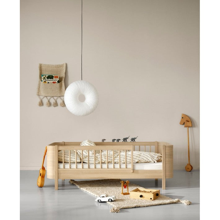 Wood Mini + Junior Bed Roble Natural