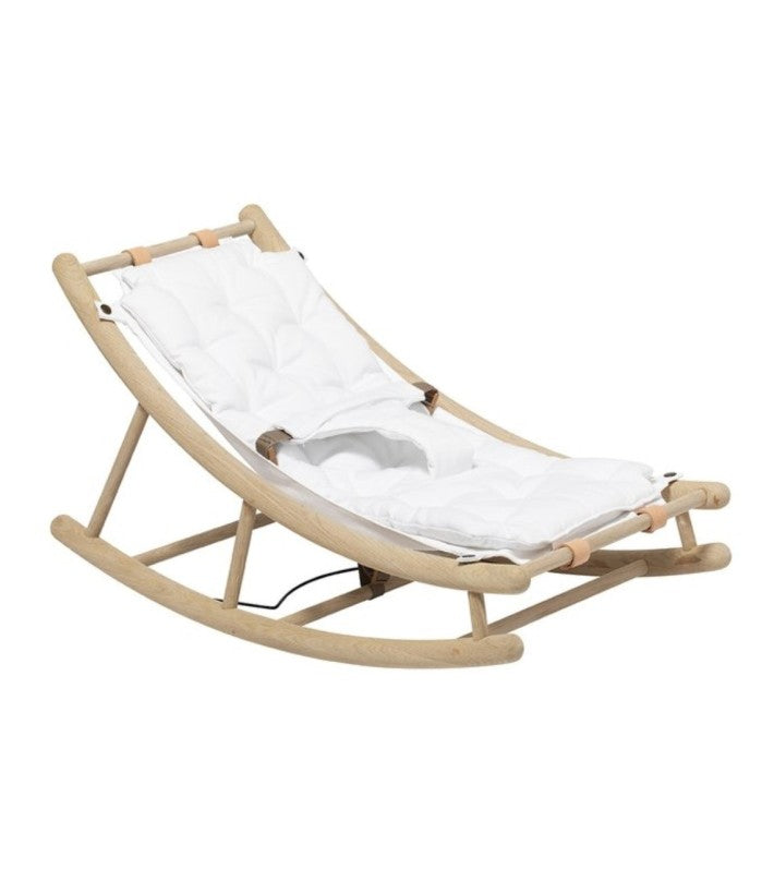 Oak Baby & Toddler Rocker Blanco