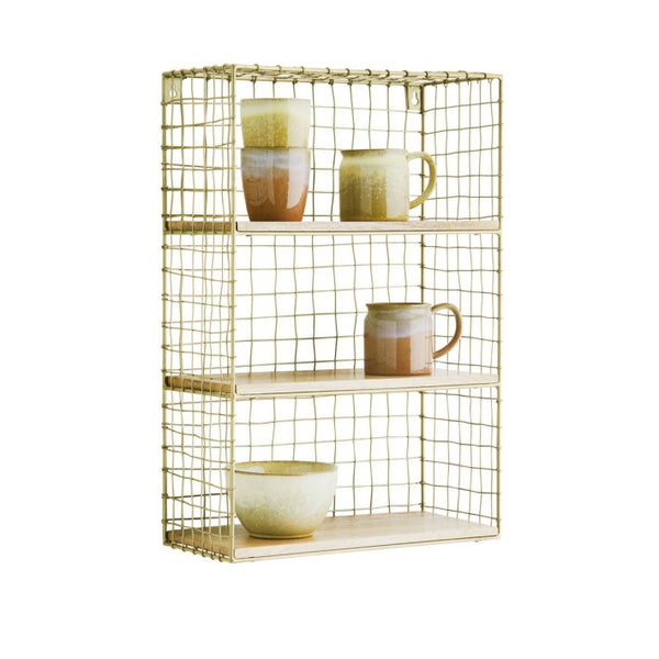 Pequeña Estantería Latón