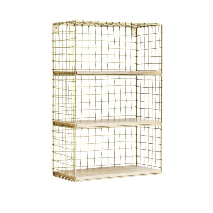 Pequeña Estantería Latón