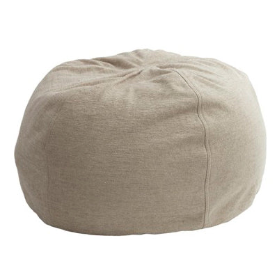 Pouf Bulle Vintage Chenille Nude