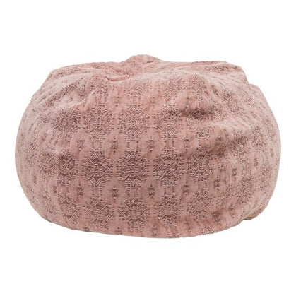 Pouf  Jacquard Lino Lavado kilim Biche