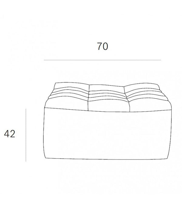 Reposapiés N701 Beige