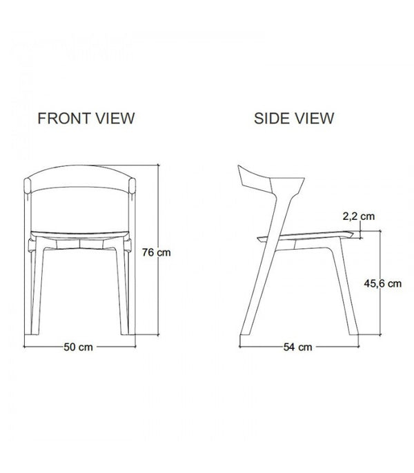 Silla Bok Roble Natural