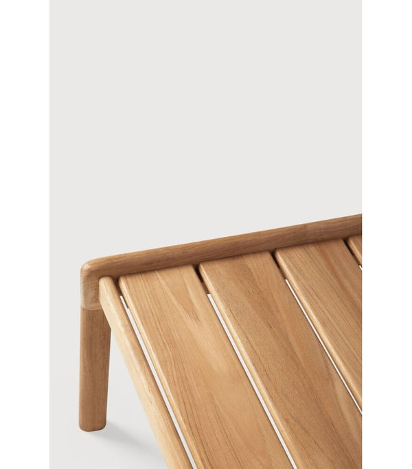 Mesa auxiliar Jack de exterior en teca