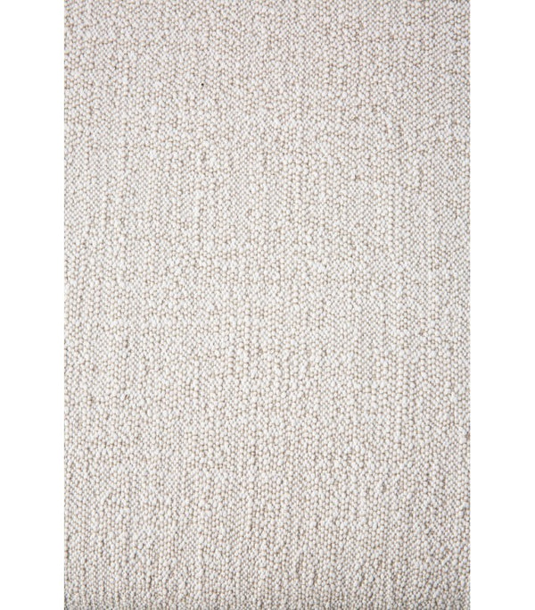 Reposapiés Jack de exterior en teca - blanco crudo