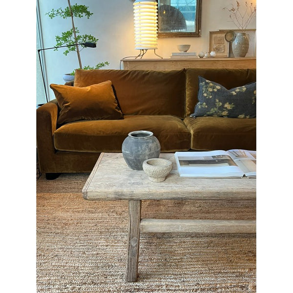 Sofá Velvet Fijo Terciopelo 186