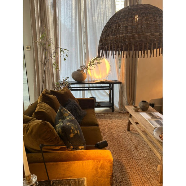 Sofá Velvet Terciopelo C/Cojines 240