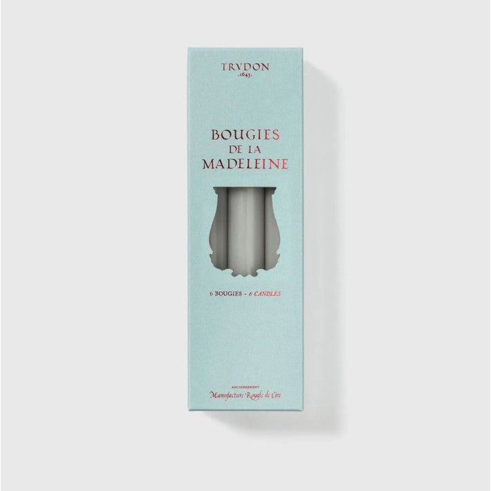 Taper Candle Grey Madeleine