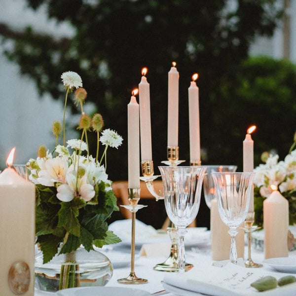 Taper Candle Khaki Madeleine