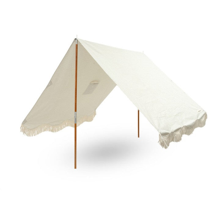 Tienda de Playa Premium Lauren's Sage Stripe