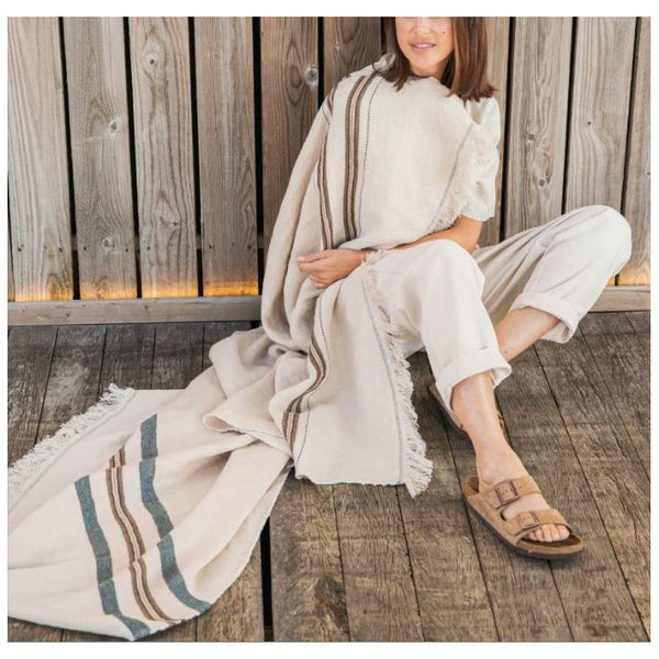 Vourkari Coverlet Stripe